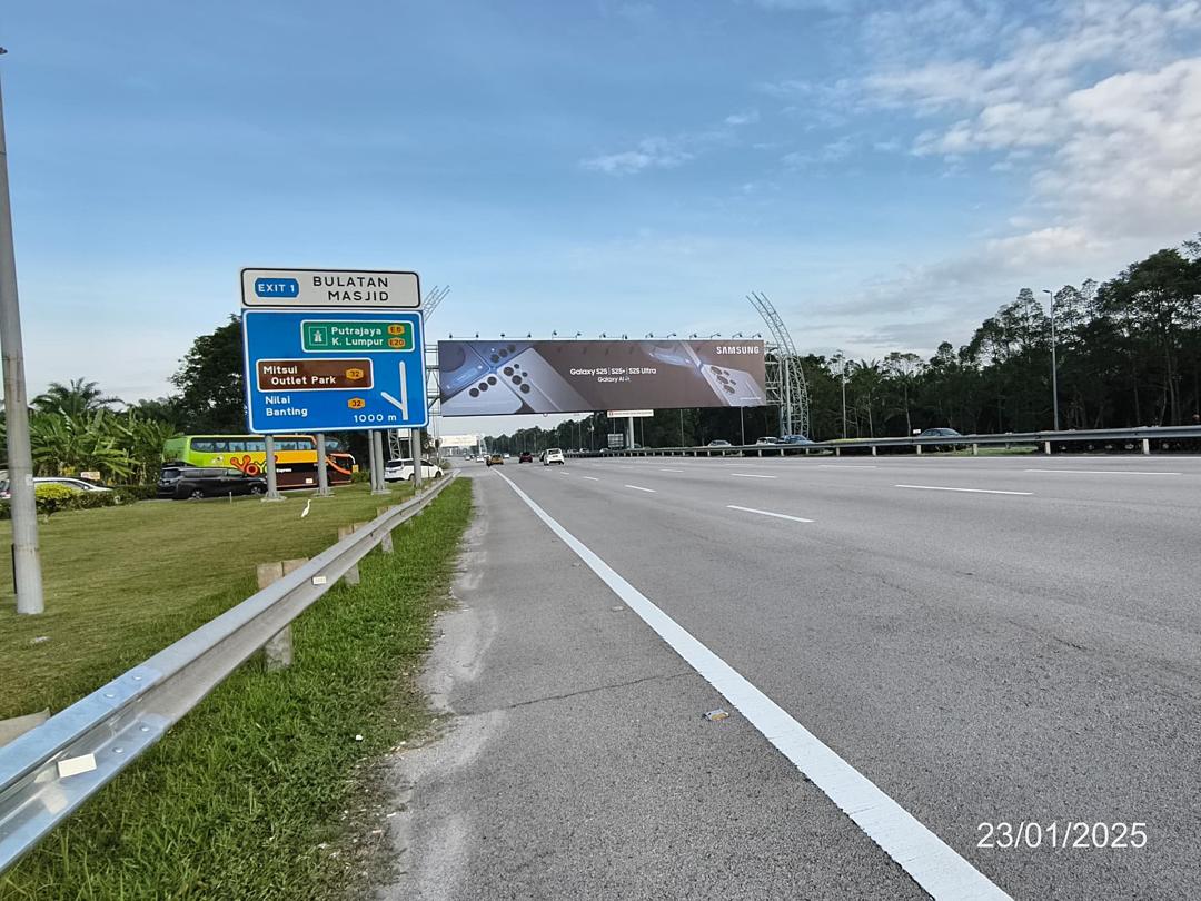 LED Gantry Board KLIA Expressway