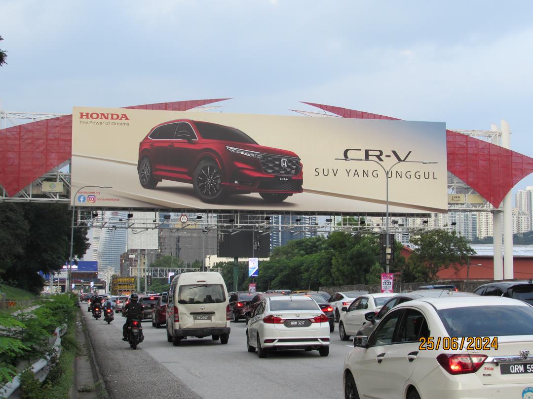 Gantry Billboard Federal Highway